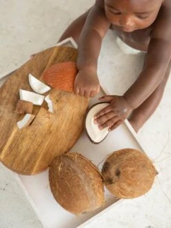 Jouet De Dentition Coco La Noix De Coco - OLI & CAROL Marron - Oli Et Carol -Enfants Meubles Magasin jouet de dentition coco la noix de coco oli carol 4