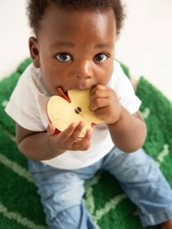 Jouet De Dentition Pépita La Pomme - OLI & CAROL Jaune - Oli Et Carol -Enfants Meubles Magasin jouet de dentition pepita la pomme oli carol 5