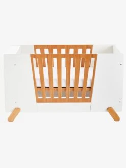 Lit Bébé Avec Barrière Amovible + Rangement Bibliothèque LIGNE PIROUETTE Blanc - Vertbaudet -Enfants Meubles Magasin lit bebe avec barriere amovible rangement bibliotheque ligne pirouette 5