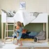 Lit Enfant Mi-hauteur Réversible ZIG-ZAG Blanc - Vertbaudet 2 Lit Enfant Mi-hauteur Réversible ZIG-ZAG Blanc - Vertbaudet -Enfants Meubles Magasin lit enfant mi hauteur reversible zig zag