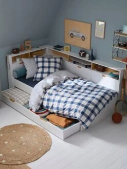 Lit Enfant Multi Rangements TRÉSOR Blanc - Vertbaudet -Enfants Meubles Magasin lit enfant multi rangements tresor 5