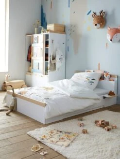 Lit évolutif Enfant LIGNE ABC Blanc - Bois - Vertbaudet -Enfants Meubles Magasin lit evolutif enfant ligne abc 5
