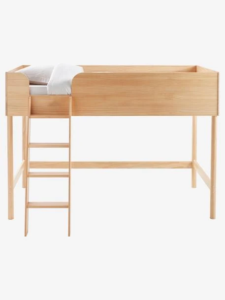 Lit Mi-hauteur LIGNE CONFETTI NATURE Marron - Vertbaudet 5 Lit Mi-hauteur LIGNE CONFETTI NATURE Marron - Vertbaudet – Image 3