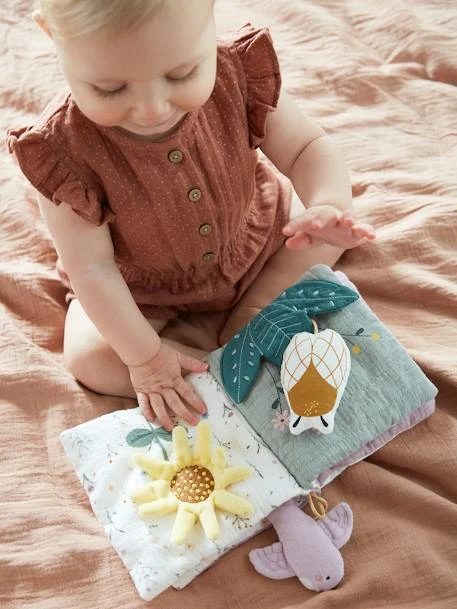 Livre D'activités En Gaze De Coton DOUCE PROVENCE Violet - Douce Provence - Vertbaudet 6 Livre D'activités En Gaze De Coton DOUCE PROVENCE Violet - Douce Provence - Vertbaudet – Image 4