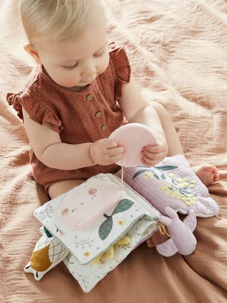 Livre D'activités En Gaze De Coton DOUCE PROVENCE Violet - Douce Provence - Vertbaudet 7 Livre D'activités En Gaze De Coton DOUCE PROVENCE Violet - Douce Provence - Vertbaudet – Image 5