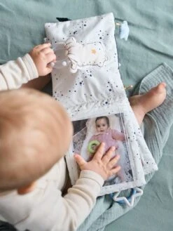 Livre D'éveil Et Photos CÉLESTE Bleu - Vertbaudet -Enfants Meubles Magasin livre deveil et photos celeste 5