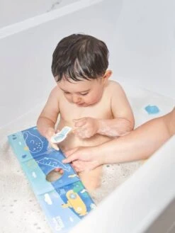 Livre + Marionnette + Stickers De Bain En Mousse BADABULLE Multicolore - Badabulle -Enfants Meubles Magasin livre marionnette stickers de bain en mousse badabulle 2