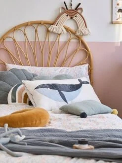 Lot De 2 Coussins SOUS L'OCÉAN Bleu - Vertbaudet -Enfants Meubles Magasin lot de 2 coussins sous locean 2