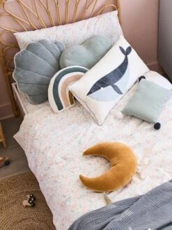 Lot De 2 Coussins SOUS L'OCÉAN Bleu - Vertbaudet -Enfants Meubles Magasin lot de 2 coussins sous locean 4