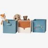 Lot De 3 Bacs De Rangement Baby Fox Lot Bleu - Vertbaudet -Enfants Meubles Magasin lot de 3 bacs de rangement baby fox