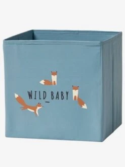 Lot De 3 Bacs De Rangement Baby Fox Lot Bleu - Vertbaudet -Enfants Meubles Magasin lot de 3 bacs de rangement baby fox 2