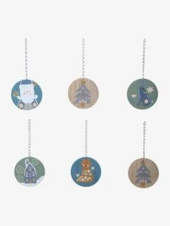 Lot De 6 Boules Plates De Noël Scandinave Bois - Vertbaudet 10 Lot De 6 Boules Plates De Noël Scandinave Bois - Vertbaudet -Enfants Meubles Magasin lot de 6 boules plates de noel scandinave 2