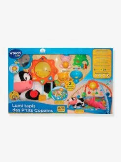 Lumi Tapis Des P'tits Copains 0-36 Mois VTECH Multicolore - Toutes Les Marques -Enfants Meubles Magasin lumi tapis des ptits copains 0 36 mois vtech 2