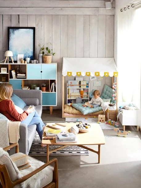 Matelas De Sol Bleu/vert - Vertbaudet 5 Matelas De Sol Bleu/vert - Vertbaudet – Image 3