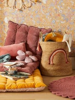 Matelas De Sol Bi-matière GRENIER Rose - Vertbaudet -Enfants Meubles Magasin matelas de sol bi matiere grenier 4