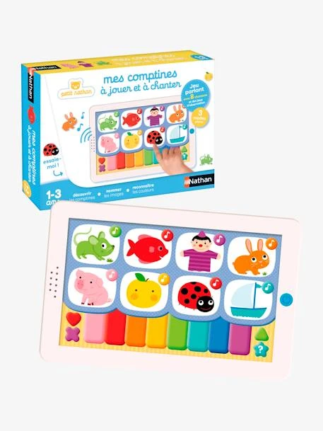 Mes Comptines à Jouer Et à Chanter NATHAN Multicolore - Nathan 4 Mes Comptines à Jouer Et à Chanter NATHAN Multicolore - Nathan – Image 2