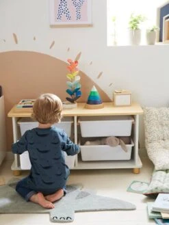 Meuble De Rangement + 4 Bacs LIGNE PTILOU Blanc/bois - Vertbaudet 13 Meuble De Rangement + 4 Bacs LIGNE PTILOU Blanc/bois - Vertbaudet -Enfants Meubles Magasin meuble de rangement 4 bacs ligne ptilou 5
