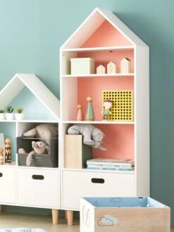 Meuble De Rangement "maison" 5 Cases Blanc - Vertbaudet 13 Meuble De Rangement "maison" 5 Cases Blanc - Vertbaudet -Enfants Meubles Magasin meuble de rangement maison 5 cases 5