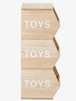 Meuble Vertical 3 Bacs Toys Bois - Vertbaudet -Enfants Meubles Magasin meuble vertical 3 bacs toys 2