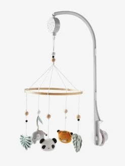 Mobile Musical HANOÏ Vert / Multicolore - Vertbaudet -Enfants Meubles Magasin mobile musical hanoi 2