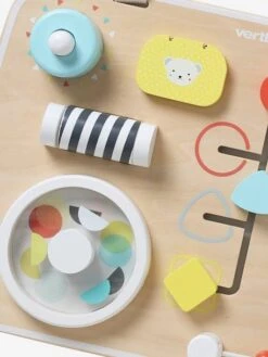 Panneau D'activités En Bois FSC® Multicolore - Vertbaudet -Enfants Meubles Magasin panneau dactivites en bois fsc 3