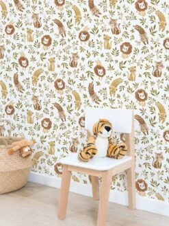 Papier Peint Animaux Savane Felidae LILIPINSO Bronze - Lilipinso 7 Papier Peint Animaux Savane Felidae LILIPINSO Bronze - Lilipinso -Enfants Meubles Magasin papier peint animaux savane felidae lilipinso 2