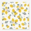 Papier Peint Citrons Louise LILIPINSO Jaune - Lilipinso -Enfants Meubles Magasin papier peint citrons louise lilipinso