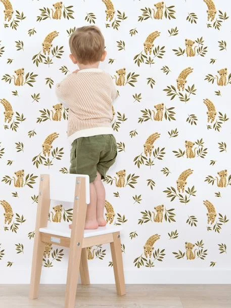 Papier Peint Léopard Savane Felidae LILIPINSO Ocre - Lilipinso 4 Papier Peint Léopard Savane Felidae LILIPINSO Ocre - Lilipinso – Image 2
