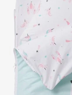 Parure Caradou "facile à Border" Sans Couette LICORNES MAGIQUES Rose - Vertbaudet -Enfants Meubles Magasin parure caradou facile a border sans couette licornes magiques 2