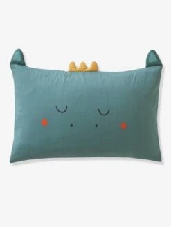 Parure Housse De Couette + Taie D'oreiller BIO* DRAGON Vert / écru - Vertbaudet 9 Parure Housse De Couette + Taie D'oreiller BIO* DRAGON Vert / écru - Vertbaudet -Enfants Meubles Magasin parure housse de couette taie doreiller bio dragon 2