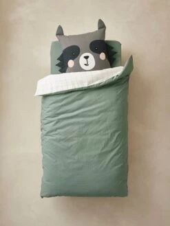 Parure Housse De Couette + Taie D'oreiller Enfant En Coton Bio* FOREST BAND écru / Multicolore - Vertbaudet 12 Parure Housse De Couette + Taie D'oreiller Enfant En Coton Bio* FOREST BAND écru / Multicolore - Vertbaudet -Enfants Meubles Magasin parure housse de couette taie doreiller enfant en coton bio forest band 4