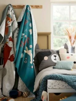 Parure Housse De Couette + Taie D'oreiller Enfant En Coton Bio* NATURE SAUVAGE Bleu - Vertbaudet 13 Parure Housse De Couette + Taie D'oreiller Enfant En Coton Bio* NATURE SAUVAGE Bleu - Vertbaudet -Enfants Meubles Magasin parure housse de couette taie doreiller enfant en coton bio nature sauvage 5