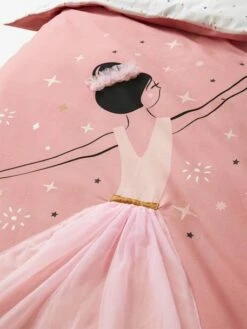 Parure Housse De Couette + Taie D'oreiller Enfant ENTRECHAT Rose - Vertbaudet -Enfants Meubles Magasin parure housse de couette taie doreiller enfant entrechat 5