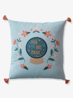 Parure Housse De Couette + Taie D'oreiller Enfant GIPSY ROULOTTE Bleu - Vertbaudet -Enfants Meubles Magasin parure housse de couette taie doreiller enfant gipsy roulotte 2