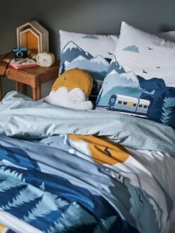 Parure Housse De Couette + Taie D'oreiller Enfant SUR LES RAILS Vert - Vertbaudet 13 Parure Housse De Couette + Taie D'oreiller Enfant SUR LES RAILS Vert - Vertbaudet -Enfants Meubles Magasin parure housse de couette taie doreiller enfant sur les rails 5