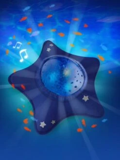 Peluche Veilleuse Projecteur Dynamique Calm Océan PABOBO Bleu - Pabobo -Enfants Meubles Magasin peluche veilleuse projecteur dynamique calm ocean pabobo 2