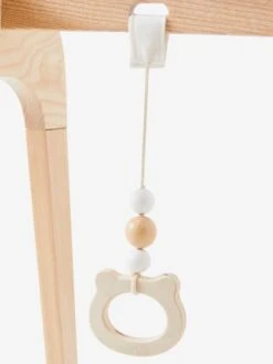 Portique D'éveil Modulable En Bois FSC® Bois Et Blanc - Vertbaudet -Enfants Meubles Magasin portique deveil modulable en bois fsc 3