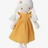 Poupée En Tissu + 2 Robes Blanc - Vertbaudet -Enfants Meubles Magasin poupee en tissu 2 robes
