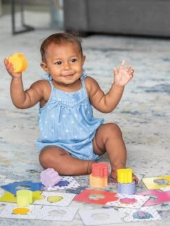 Puzzle Sensoriel Des Formes - INFANTINO Multicolore - Infantino -Enfants Meubles Magasin puzzle sensoriel des formes infantino 2