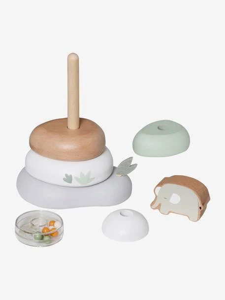 Pyramide à Empiler En Bois FSC® Rose - Vertbaudet 7 Pyramide à Empiler En Bois FSC® Rose - Vertbaudet – Image 5