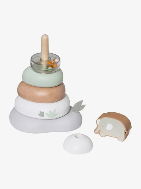 Pyramide à Empiler En Bois FSC® Rose - Vertbaudet 8 Pyramide à Empiler En Bois FSC® Rose - Vertbaudet – Image 6