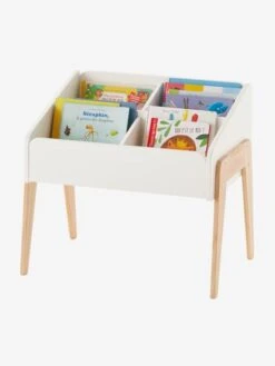 Rangement Livres LIGNE RETRO Blanc Clair Uni - Vertbaudet