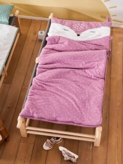 Sac De Couchage Biche Aubergine - Vertbaudet -Enfants Meubles Magasin sac de couchage biche 4