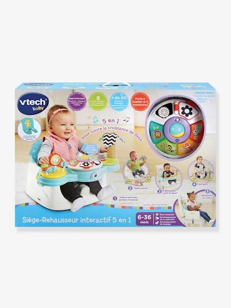 Siège-Réhausseur Interactif 5 En 1 - VTECH Multicolore - Toutes Les Marques 3 Siège-Réhausseur Interactif 5 En 1 - VTECH Multicolore - Toutes Les Marques