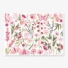 Stickers Jardin Fleuri Magenta LILIPINSO Rose - Lilipinso -Enfants Meubles Magasin stickers jardin fleuri magenta lilipinso