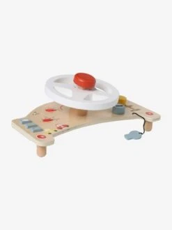 Tablette Volant De Voiture En Bois FSC® Beige - Vertbaudet -Enfants Meubles Magasin tablette volant de voiture en bois fsc 2