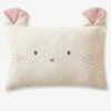 Taie D'oreiller Bébé En Gaze De Coton GRENIER écru - Vertbaudet -Enfants Meubles Magasin taie doreiller bebe en gaze de coton grenier