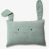 Taie D'oreiller Bébé En Gaze De Coton MENTHE A L'EAU Vert - Vertbaudet -Enfants Meubles Magasin taie doreiller bebe en gaze de coton menthe a leau