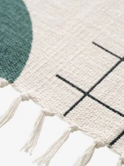 Tapis Arty Bleu / Multicolore - Vertbaudet -Enfants Meubles Magasin tapis arty 5