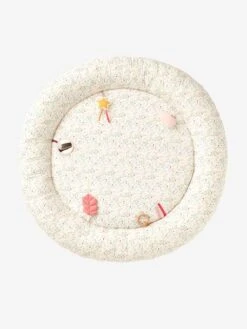 Tapis D'éveil Avec Arches Florettes Ecru / Multico - Vertbaudet -Enfants Meubles Magasin tapis deveil avec arches florettes 2